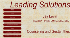 Desktop Screenshot of jaylevin.net